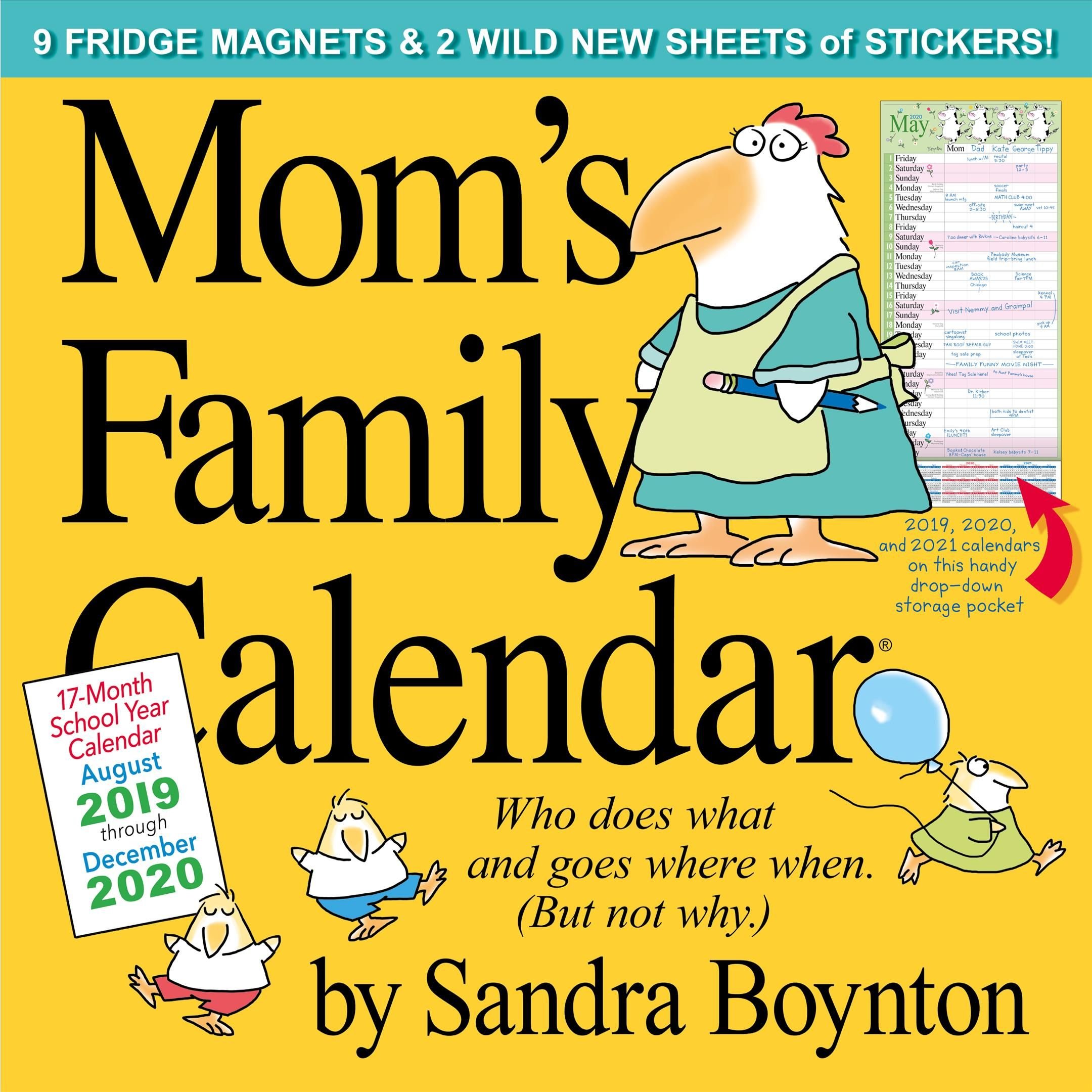 Mom's Family Wall Calendar 2021 