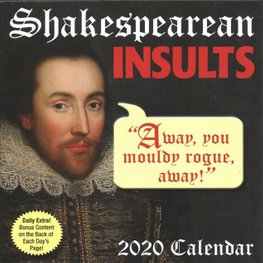Buy Shakespearean Insults 2020 Day to Day Calendar by Andrews McMeel