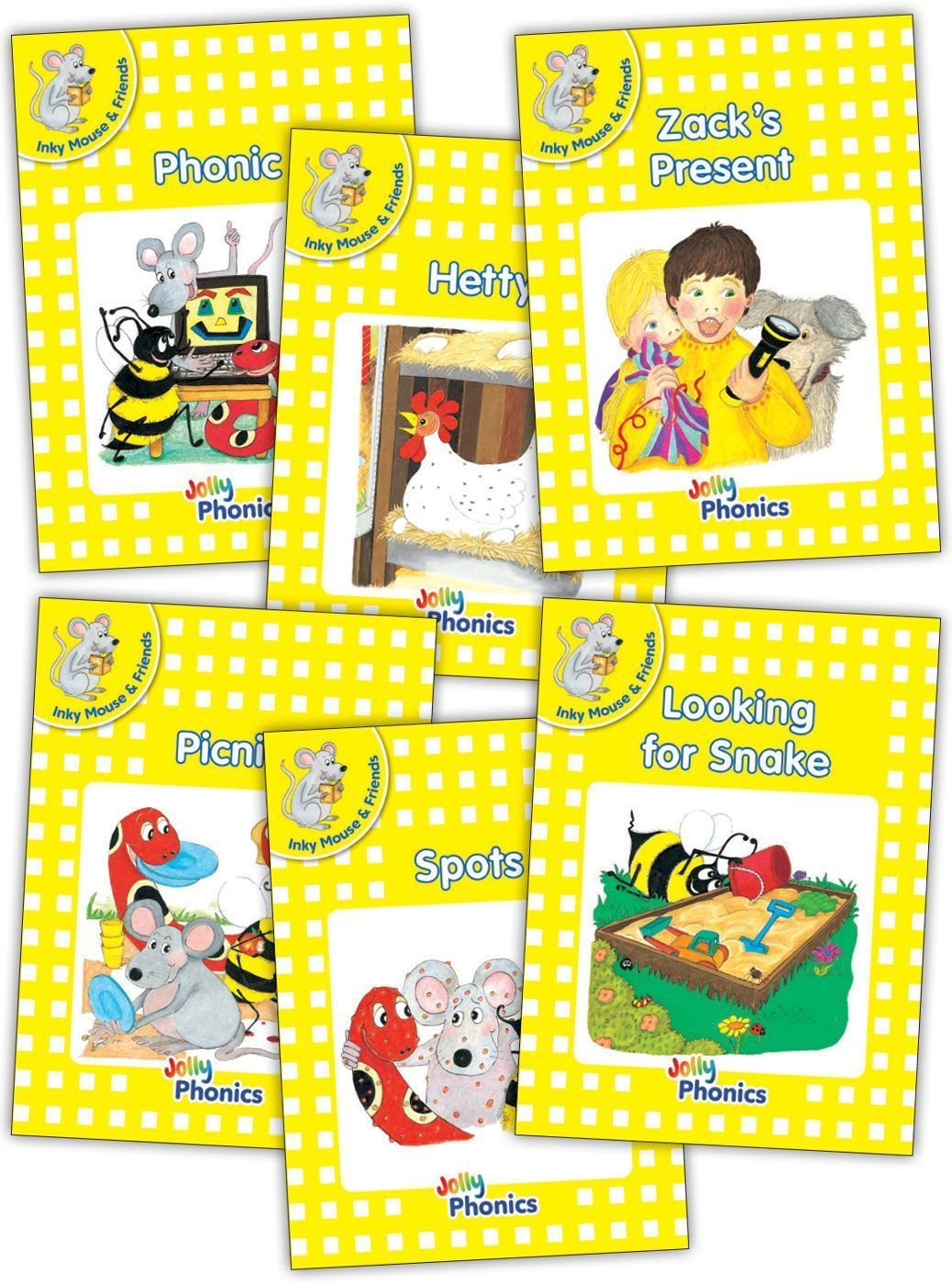 Free　Level　Delivery　Inky　Buy　Wernham　Readers,　Jolly　With　by　Phonics　Friends,　Sara