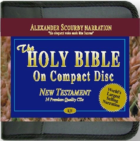 Buy Alexander Scourby New Testament-KJV By Scourby With Free Delivery ...