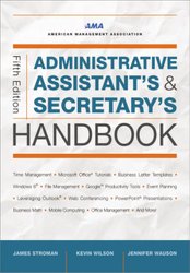 Administrative Assistant's & Secretary's Handbook by James Stroman