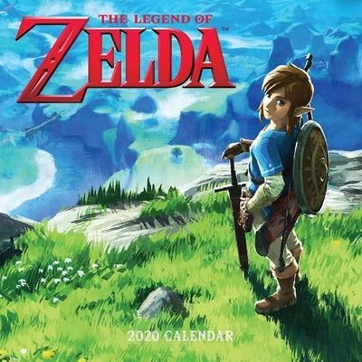 Legend of Zelda 2024 Wall Calendar - Book Summary & Video