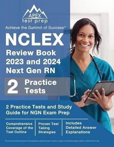 Buy NCLEX Review Book 2023 And 2024 Next Gen RN By Lefort With Free ...