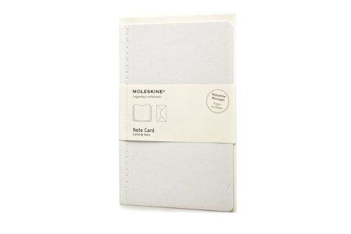 Moleskine Note Card With Envelope - Pocket Almond White