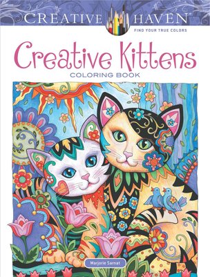 Cats Coloring Book For Adults: Adorable cat & kittens coloring pages with  quotes | Coloring relaxation stress, anti-anxiety | Adult Creative Book for