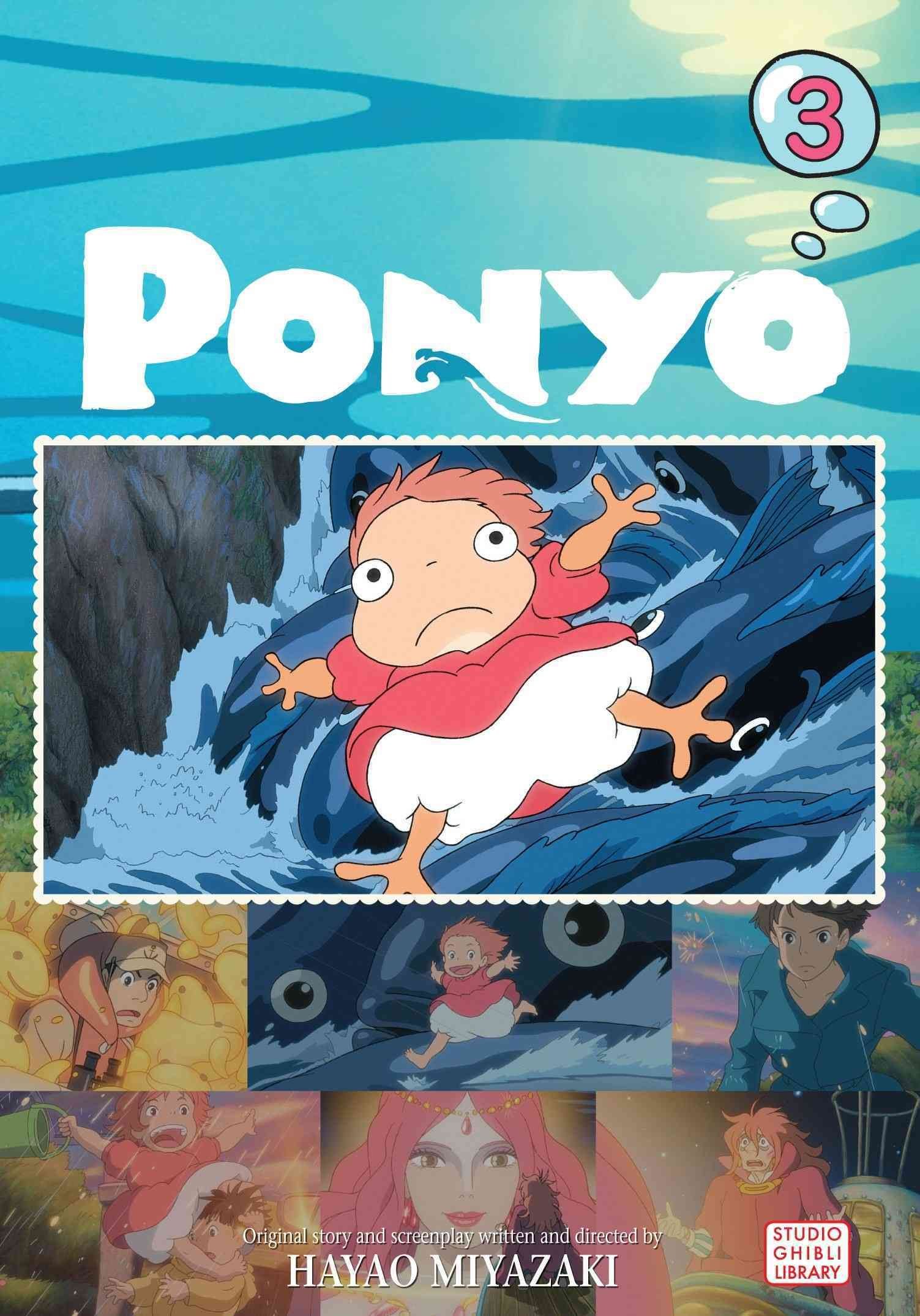 Ponyo Studio Ghibli Poster Art Print, Ponyo Movie Poster