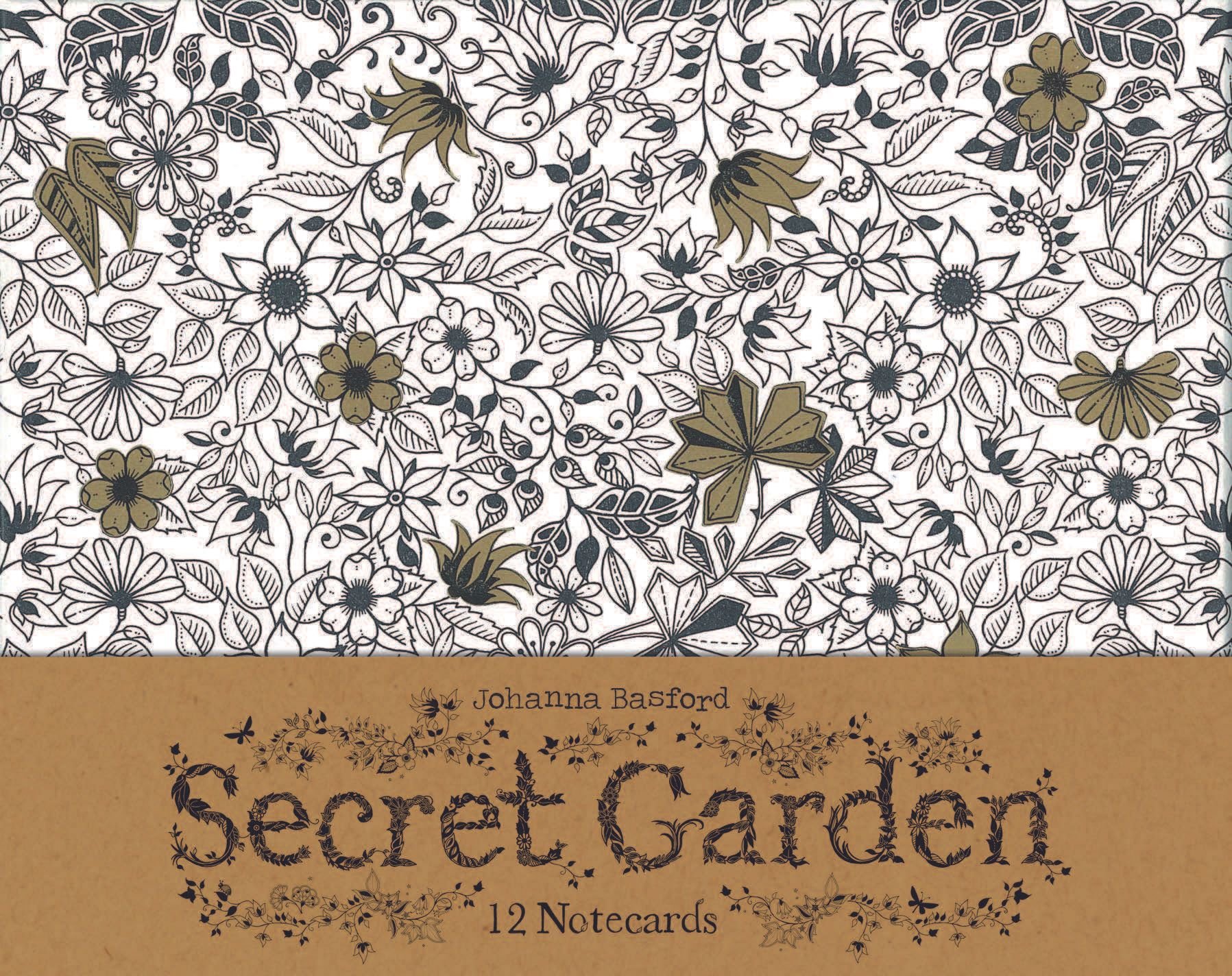 COLORING BUNDLE Secret Garden and Enchanted Forest by Johanna