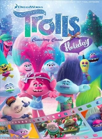 Buy DreamWorks Trolls Holiday Cinestory Comic by Dreamworks Animation ...