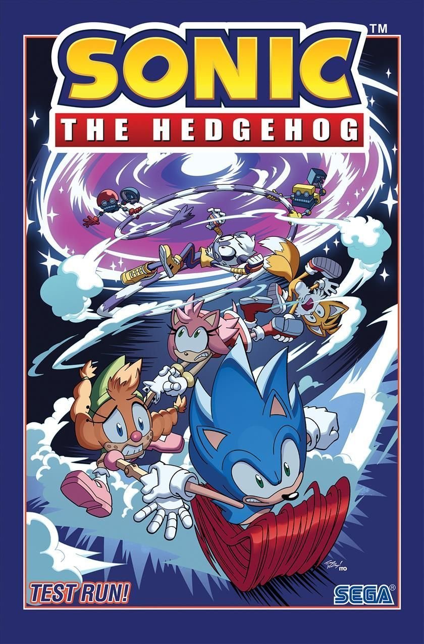 Sonic the Hedgehog: The Official Coloring Book : Penguin Young Readers  Licenses: : Books