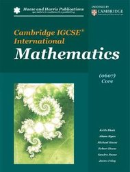 Buy Cambridge IGCSE International Mathematics (0607) Extended (2nd ...