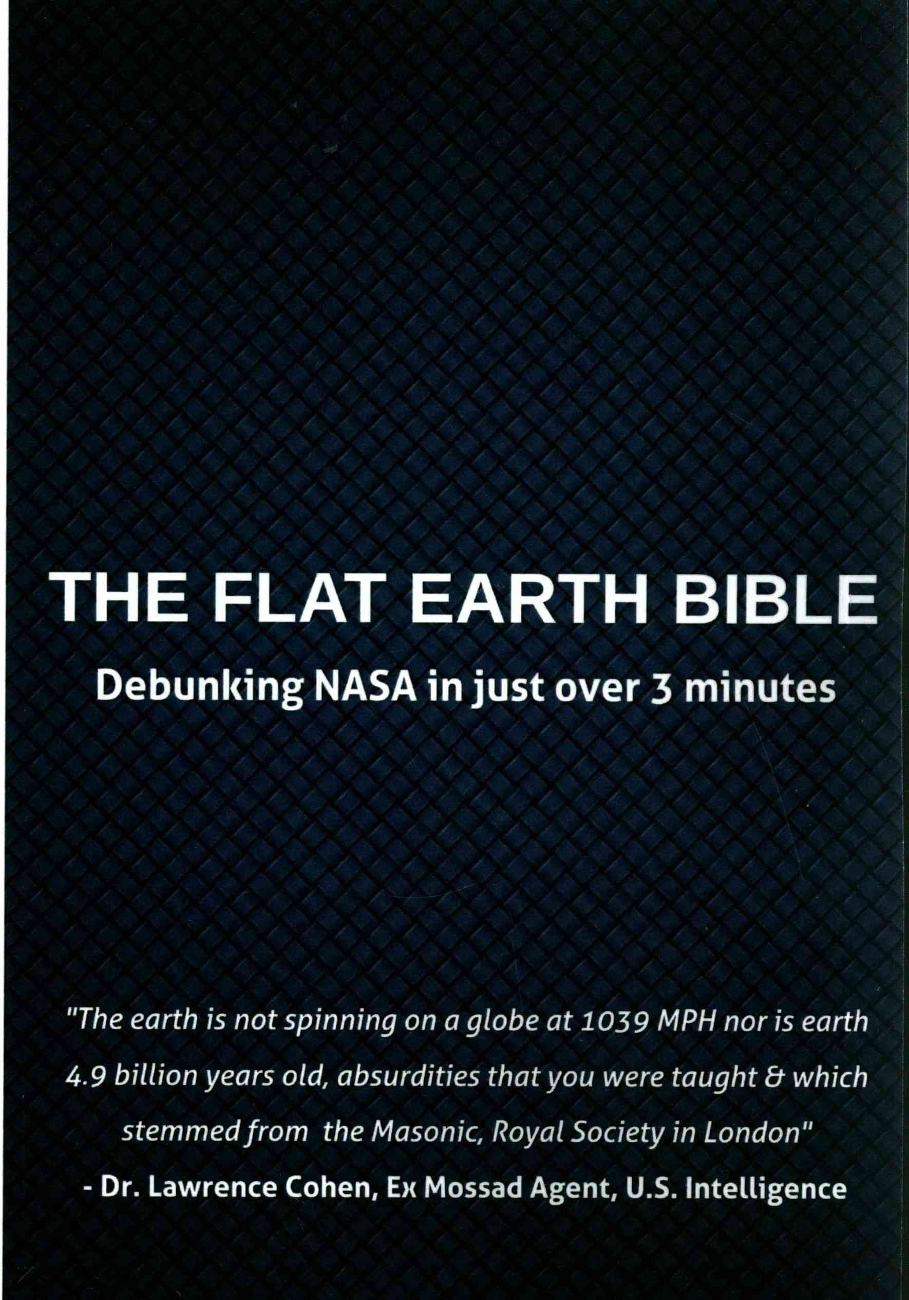 The earth is on sale flat in the bible