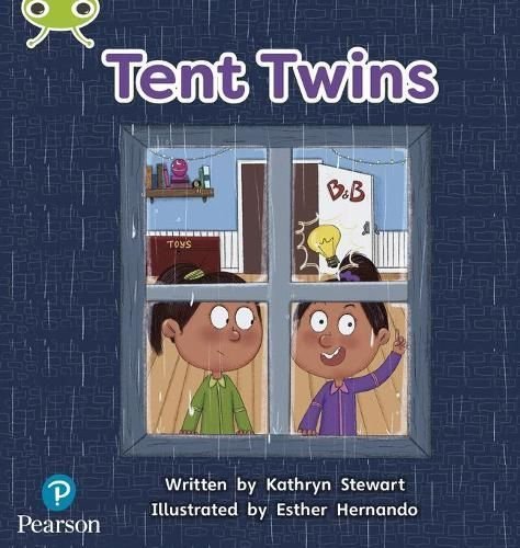 Buy Bug Club Phonics Fiction Reception Phase 4 Unit 12 Tent Twins by Pearson  Education With Free Delivery 