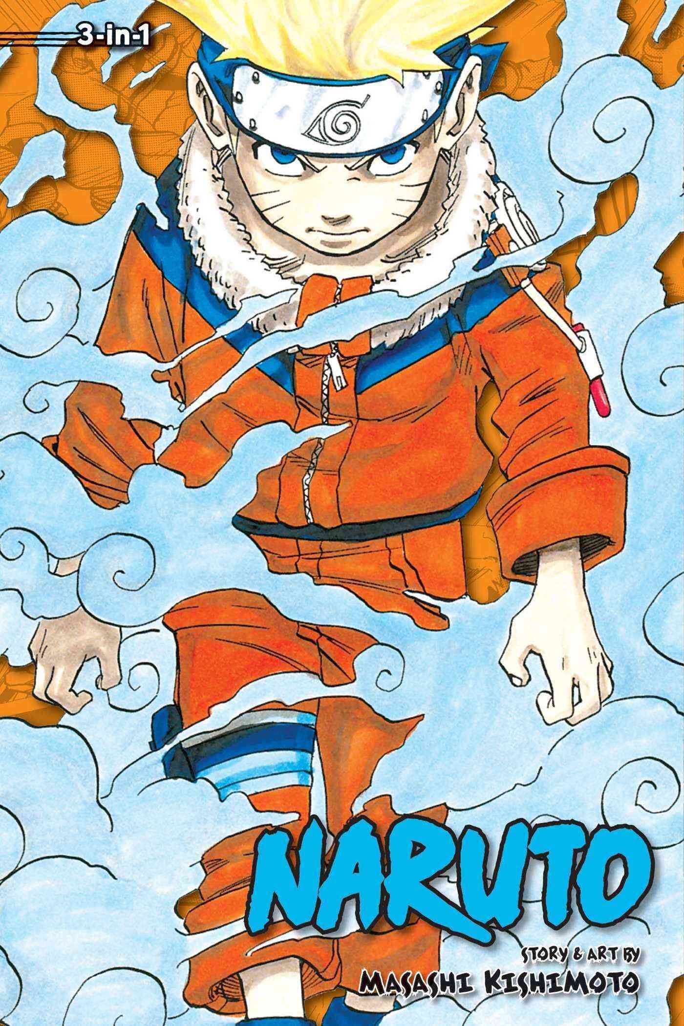Naruto (3-in-1 Edition), Vol. 1 by Masashi Kishimoto (Paperback)