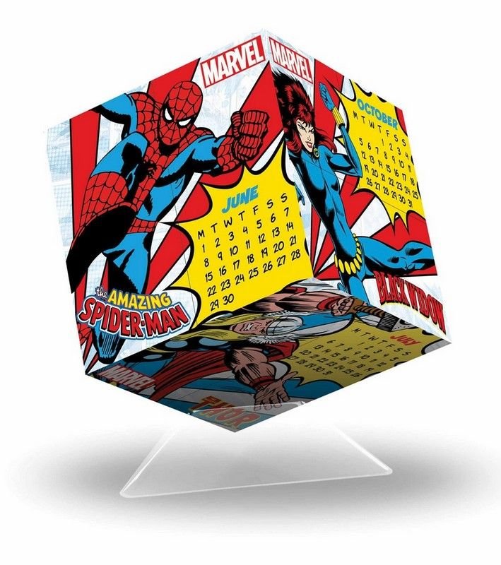 Buy Marvel Magic Cube Desk 2020 Calendar Official Desk Format