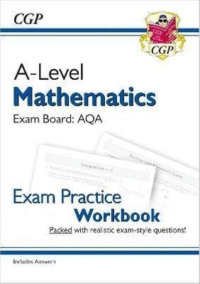 Buy A-Level Maths for AQA: Year 1 & 2 Exam Practice Workbook by CGP ...