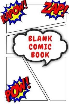 Blank Comic Book, Soft Cover, 100 Pages