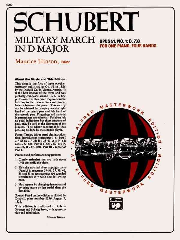 Military March, Op. 51, No. 1