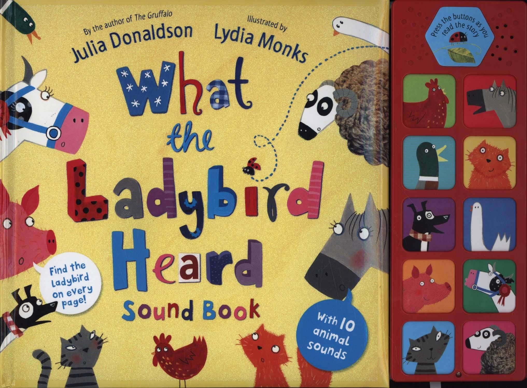 Buy What the Ladybird Heard Sound Book by Julia Donaldson With 